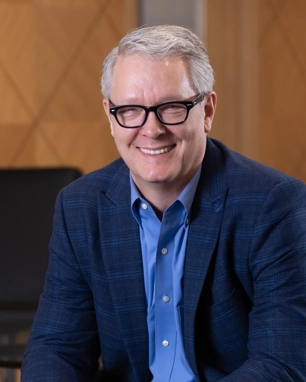 portrait of a smiling person in business attire